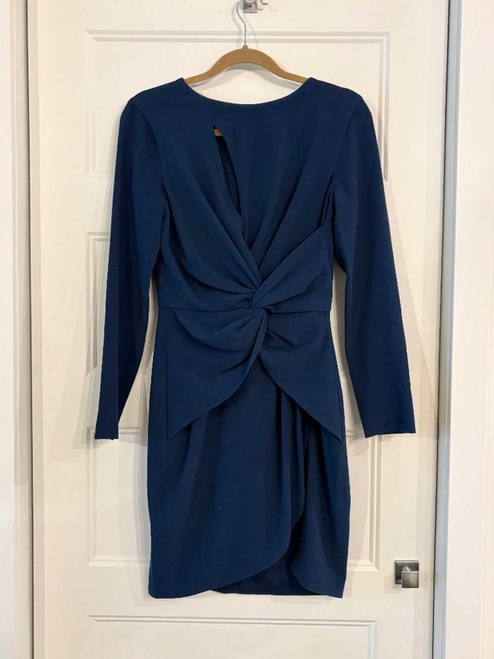Dress the Population Navy Dress